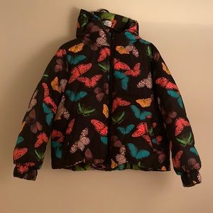 Alice + Olivia Butterfly/Floral Jacket